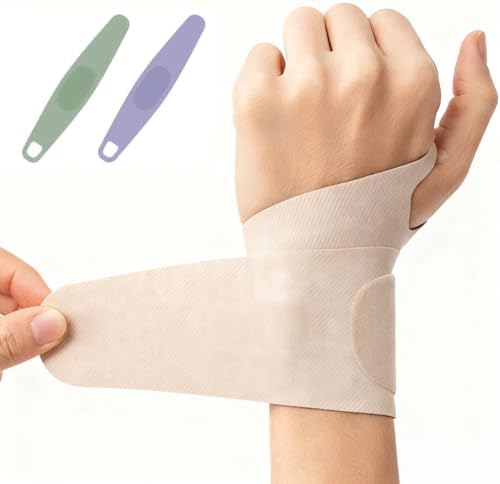 aoFIT Adjustable Wrist Brace for Pain Relief, Carpal Tunnel & Tendonitis Support – Ergonomic Compression, Breathable & Anti-Slip Design, Fits Left & Right Hand, Ideal for Sports, Gaming & Office Use
