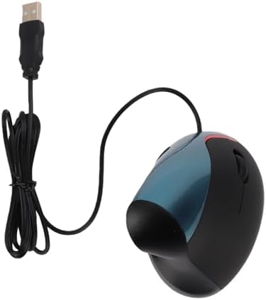 Sanpyl Vertical Mouse, Ergonomic USB Wired Mouse for PC Laptop Computer Working Gaming, with 5 Buttons Optical Tracking