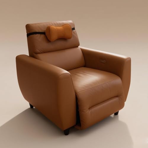 Neck Support Pillow for Car Recliner Neck Pain Relief Pillow Orange