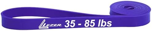 LEZER Resistance Bands - Pull Up Bands for Home Gym Fitness, Stretching, Physical Therapy & Training - Includes Instruction