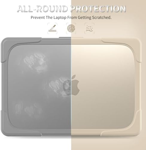 Batianda Heavy Duty Case for MacBook Neo 13 Inch 2026, Rock Gray