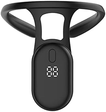 BestAlice Smart Posture Corrector and Trainer, Hanging Back Posture Correction, Intelligent Posture Trainer Check Posture in Real Time, Hunchback Posture Corrector Universal for Men fnd Women, Black