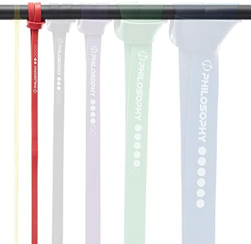 Philosophy Gym Pull Up Assist Band - Resistance Power Loop Exercise Band