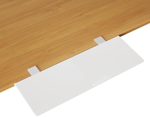 BONTEC Ergonomics Desk Extender Tray, 27.2 x 9.5 Inch, White