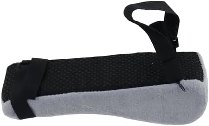 Memory Foam Armrest Pads Ergonomic Cushions for Desk Chairs (Grey)