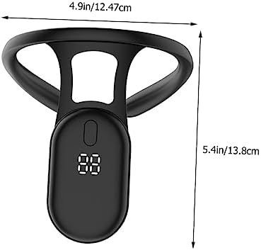 Posture Corrector Device Vibration Reminder Portable Sitting Posture Trainer for Students and Adults Neck Hanging Sensor for Correcting Hunching and Slouching