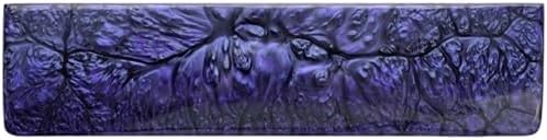 OOCTPK Chilkey Keyboard Wrist Rest, Resin Wrist Rest for Mechanical Keyboards with Ergonomic Support, Ergonomic Palm Rest Wrist Pad for Computer Keyboard and Laptop Easy Typing (Purple)