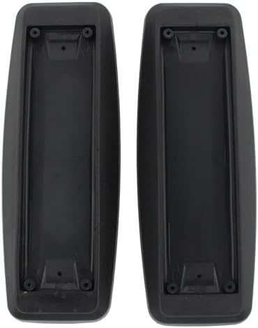 Arm Pads Caps Armrest Covers Replacement Black Left and Right