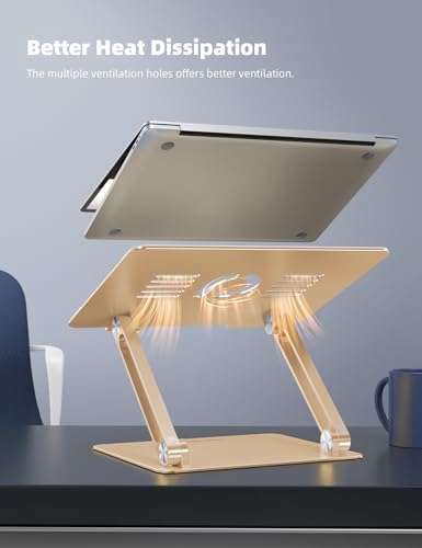 Lamicall Adjustable Laptop Stand for Desk for MacBook Air Pro HP 10-17.3''
