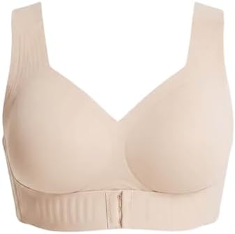 Posture Bra for Women Front Closure Cross Corrector Support Bra