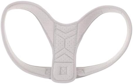 Cabilock Adjustable Back Posture Corrector for Men and Women with Shoulder Stabilization and Breathable Sponge Material, Ergonomic Style Suitable for Office and Home Use, Discreet