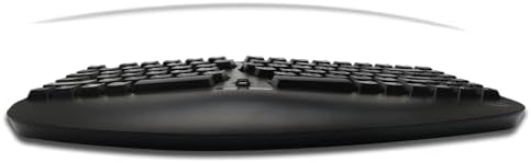 Adesso WKB-1150CB Tru-Form Wireless Ergonomic Mini Keyboard & Mouse Combo