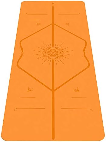 Liforme Travel Yoga Mat - Patented Alignment Design, Advanced Non-Slip Grip