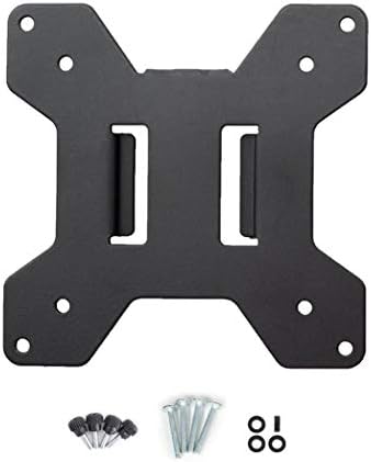 VIVO Steel VESA Compatible Plate Mounting Kit, 75x75mm and 100x100mm, Quick Release Removable VESA Bracket, Easy Computer Monitor Mounting, Hardware Included, Black, PT-SD-VA01A