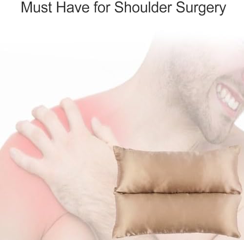 Satin Neck Pad Strap Cushion for Arm Sling Pillow Comfort Support Padding Rotator Cuff Replacemet Surgery Elbow Brace Carry Padded Cover Broken Wrist Hand Injury, Taupe