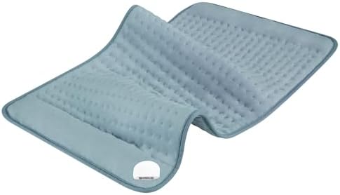 Electric Heating Pads for Pain Relief and Cramps, 6 Heating Setting, Auto-Off, Machine Washable, Moist Dry Heat Options,Gifts for Women, Men