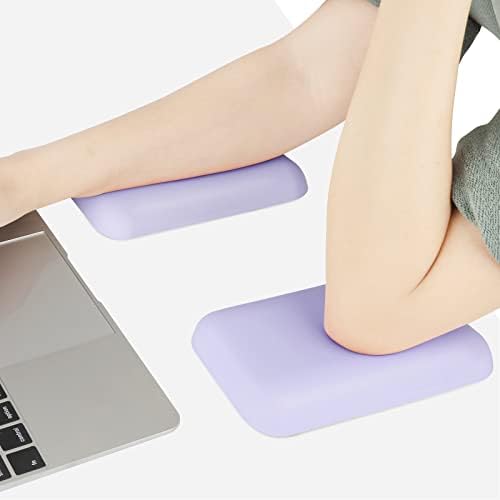 Leolee Elbow Rest Pads for Desk, Purple Ergonomic Wrist Rest Arm Rest Pads