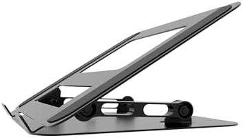 Multi-Angle Laptop Stand – Adjustable Ergonomic Desk Stand for 10–17" Laptops, Foldable & Portable, Ventilated Cooling Design, Non-Slip Base, Aluminum Computer Riser for Home & Office