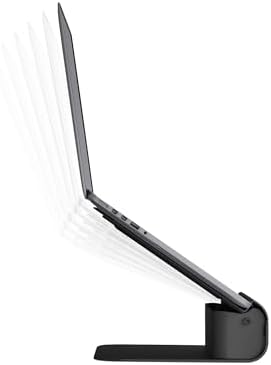 Rain Design iLevel2 Adjustable Height Laptop Stand (Patented) (Silver) (Black)