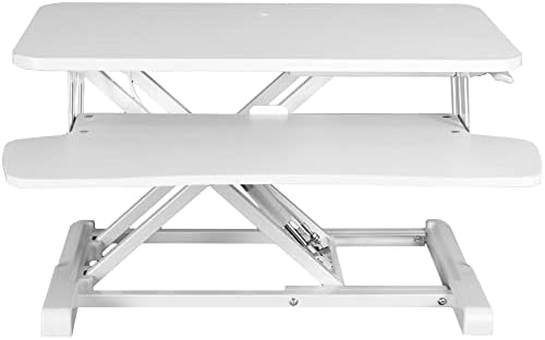 VIVO White 28 in Standing Desk Converter, DESK-V028KW