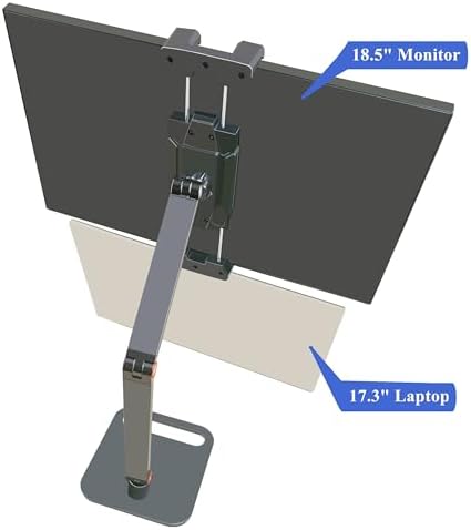 Portable Monitor Holder for 6-18.5 inch Screen Desktop Monitor Tablet Stand