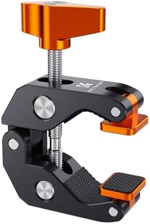 K&F CONCEPT Camera Mount Clamp, Super Crab Clamp Rotatable Clamping Block