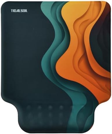 TIDALSOIL Ergonomic Mouse Pad with Memory Foam Wrist Support