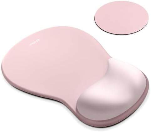 MOSISO Wrist Rest Mouse Pad Set, Ergonomic Mousepad with Wrist Support
