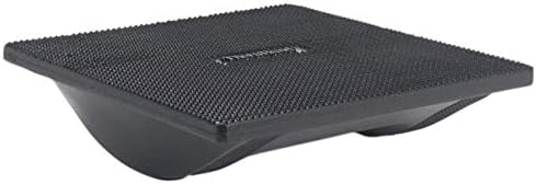 THERABAND Rocker Board, Wobble Balance Board, Core Strength Trainer, Black
