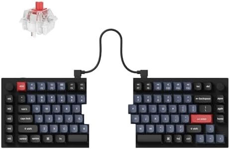 Keychron Q11 Split Keyboard 75% Layout Wired Mechanical Gaming Keyboard