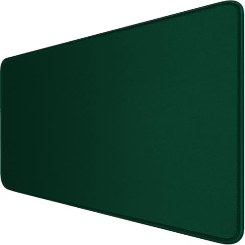 Gaming Mouse Pad with Stitched Edges, Durable Non-Slip Natural Rubber Base