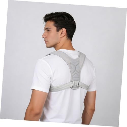 Kichvoe Adjustable Posture Corrector Belt for Upper Back Support Men