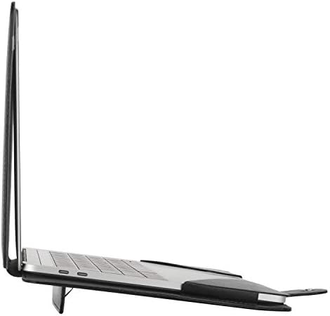 MOSISO PU Leather Sleeve Case Compatible with MacBook Air 13.6 inch