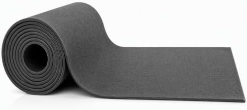 Guardian 24036001 Soft Step Anti-Fatigue Floor Mat, Vinyl, 3'x 60', Black