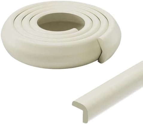 Corner Protector Strip, Foam Bumper Guard, Edge Protection Strip, Baby Proofing Foam Tape, Anti Collision Padding for Furniture Tables Desks, Shock Absorbing Cushion