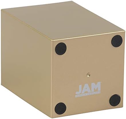 JAM PAPER Plastic Pen Holder - Gold - Desktop Pencil Cup Sold Individually