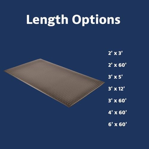 NoTrax 418 Diamond Tred™ 2' x 3' x 5/8" Anti Fatigue Mat