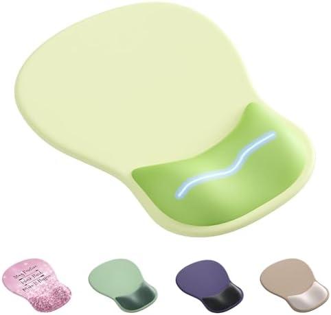 Ergonomic Mouse Pad with Wrist Rest Cute Mousepad Wrist Support