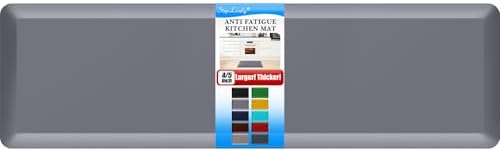 4/5 Inch Thick Kitchen Mat - Cushioned Anti Fatigue Mat for Kitchen Floor