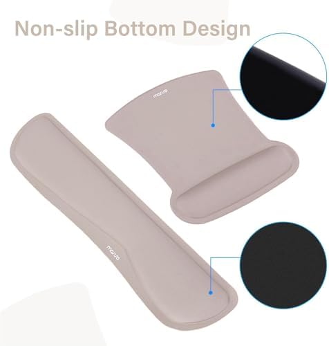 MOSISO Keyboard Mouse Pad Set, Large Gaming Mousepad&Keyboard Wrist Rest