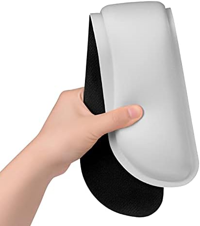 Dapesuom Enlarge Keyboard Wrist Rest, Memory Foam Wrist Cushion for Desk Mats Support, Cute Typing Pain Relief Keyboard Mouse Pad Rests Set with Non-Slip Base for Gaming Laptop Office, Space Gray