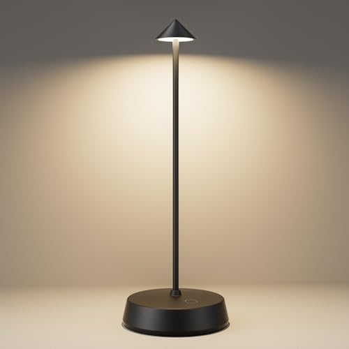 Cordless Touch Table Lamp Rechargeable LED Battery Operated 6000mAh