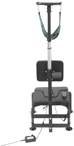 Neck Stretching Training Equipment, 55W lectric Neck Stretcher Cervical Traction Device, 6000N Cervical Traction Device with Sturdy Feet for Rehabilitation Centers Sanatoriums