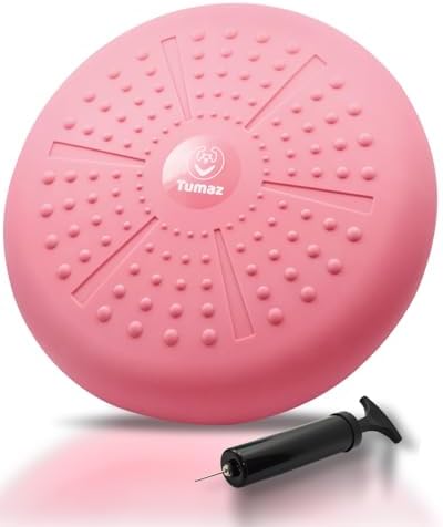 Tumaz Wobble Cushion Wiggle Seat Core Balance Disc with Pump