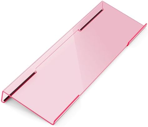 Acrylic Computer Keyboard Wrist Rest Stand for Desktop, Keyboard Riser