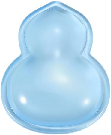 PATIKIL Gel Wrist Rest, Wrist Support for Mouse Calabash Shape Ergonomic Mouse Pad Soft Silicone Support Comfortable Cushion for Computer Gaming Office Home, Bright Blue