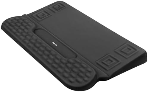 MOSISO Wrist Rest with Keyboard Stand, 3-in-1 Ergonomic Keyboard Riser