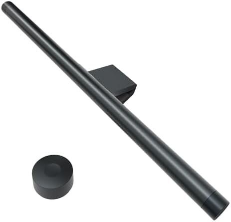 RGB Monitor Light Bar with Wireless Remote, Dual-Source Gaming Computer Lamp for Curved & Flat Monitors (0.39"-1.18"), Ambient Backlight, Stepless Dimming (Ra95), No Glare Desk Setup