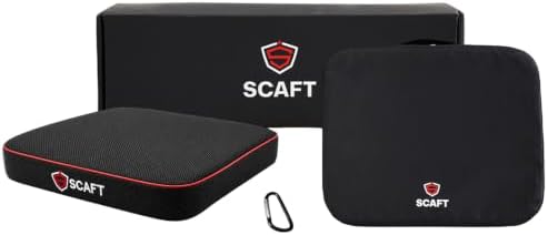 Stadium Seat Cushion, 1-Pack, 2.5" Thick Multi-Layer Foam Seat Pad, Non-Slip Bottom, Breathable 3D Mesh Cover, Waterproof Cover & Carabiner, Portable for Bleachers & Outdoor Events