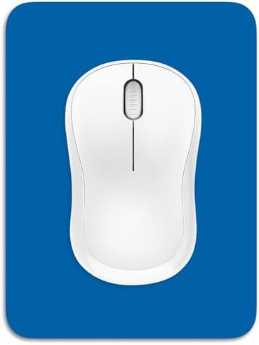 Dapesuom Small Mouse Pad, 6 x 8 Inch Thick Rubber Premium-Textured Non-Slip Portable & Washable Mini Mouse Mat for Women Men Wireless Laptops Keyboard Tray Gaming Computer Office Travel, Dark Blue